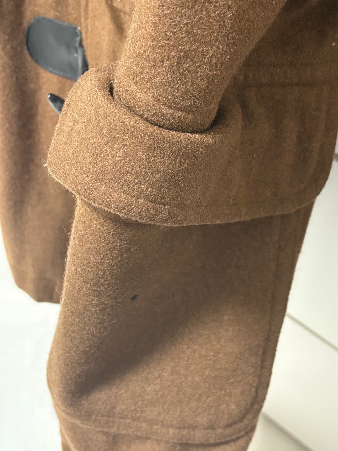 초코브라운 떡코 더플코트 상품이미지2