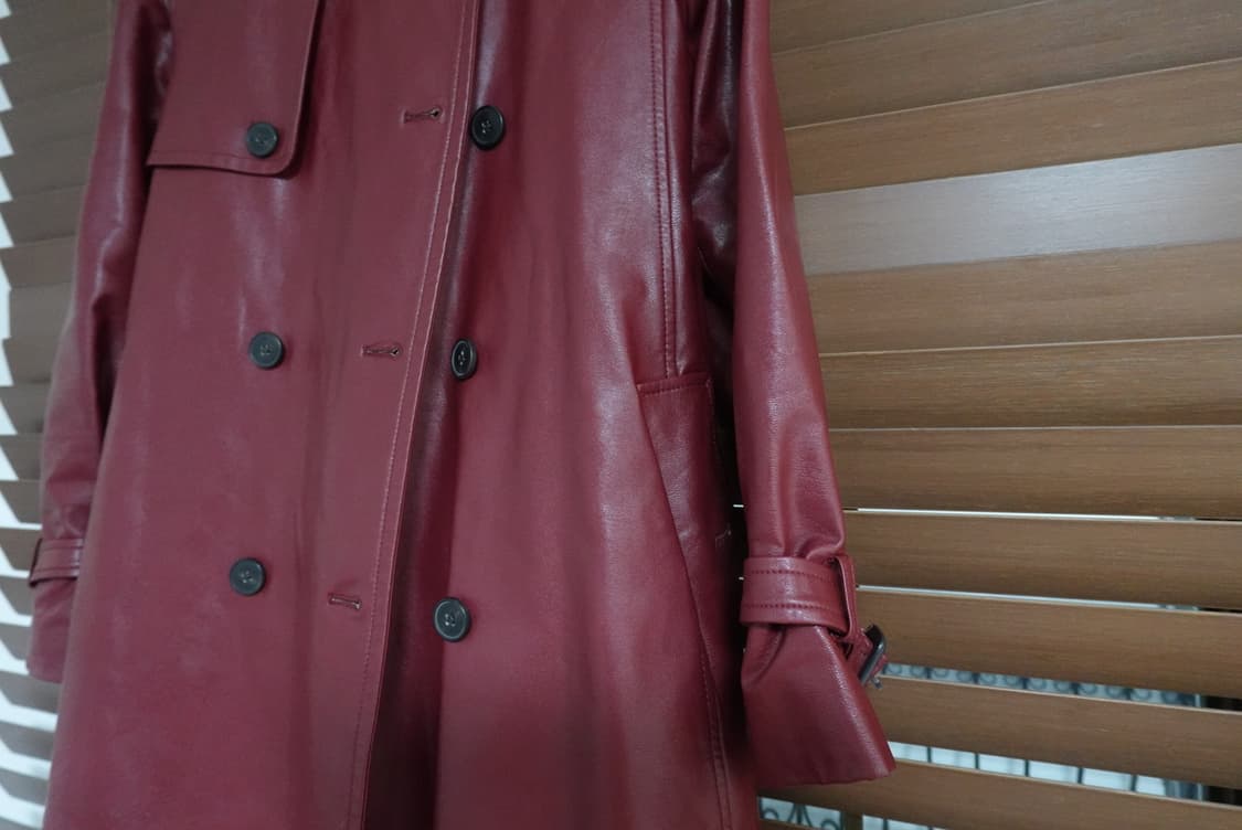 페이크 레더 자켓 상품이미지3