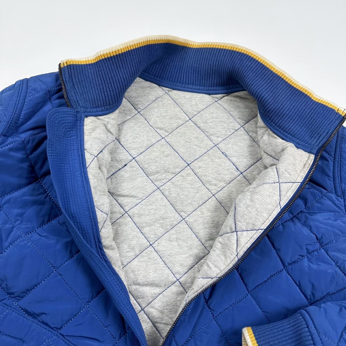 라코스테 크록 누빔 봄버 점퍼 자켓 (실측 L) 상품이미지5