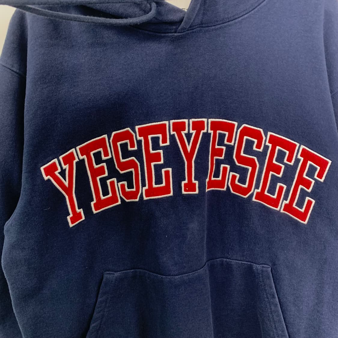 예스아이씨 스펠아웃 네이비 후드티 상품이미지4