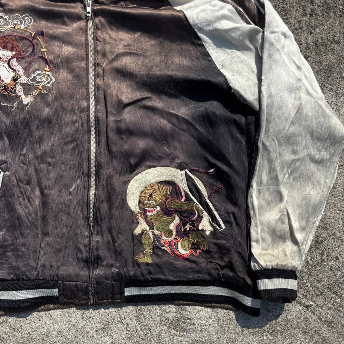 [XXL] Satori 오리엔탈 자수 양면 레이온 스카쟌 상품이미지8