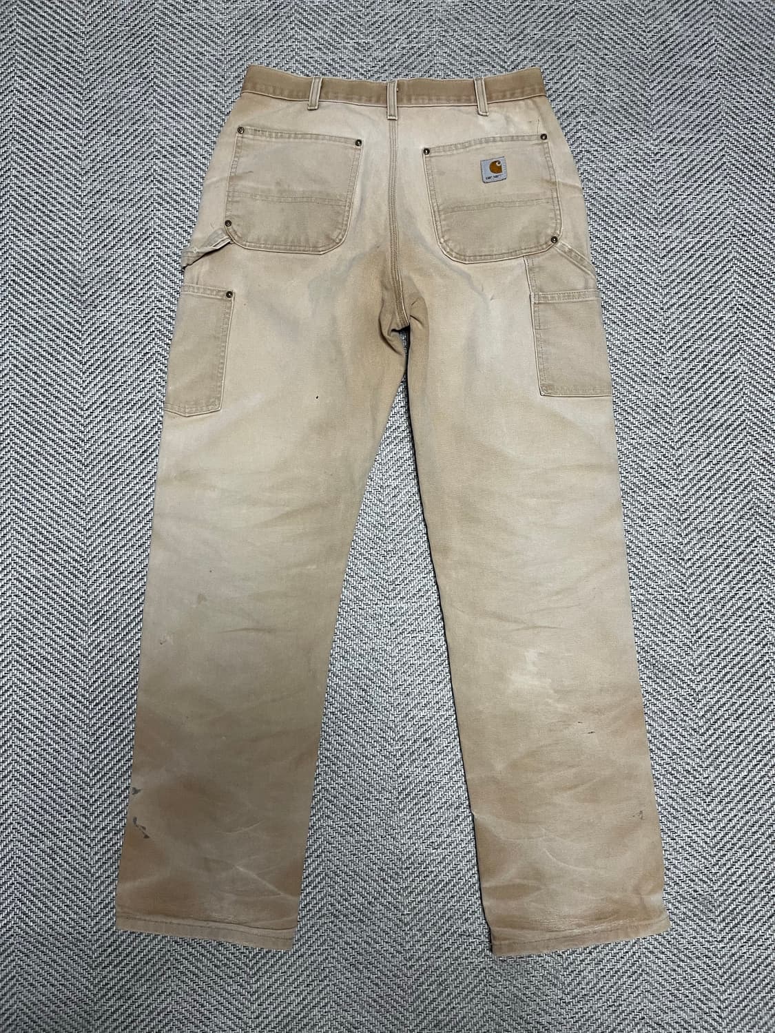 칼하트 더블니 b01 brn 페이디드 32x34 상품이미지2