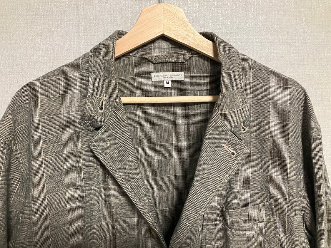엔지니어드가먼츠 20ss 로이터 자켓 글렌체크 [M] 상품이미지2