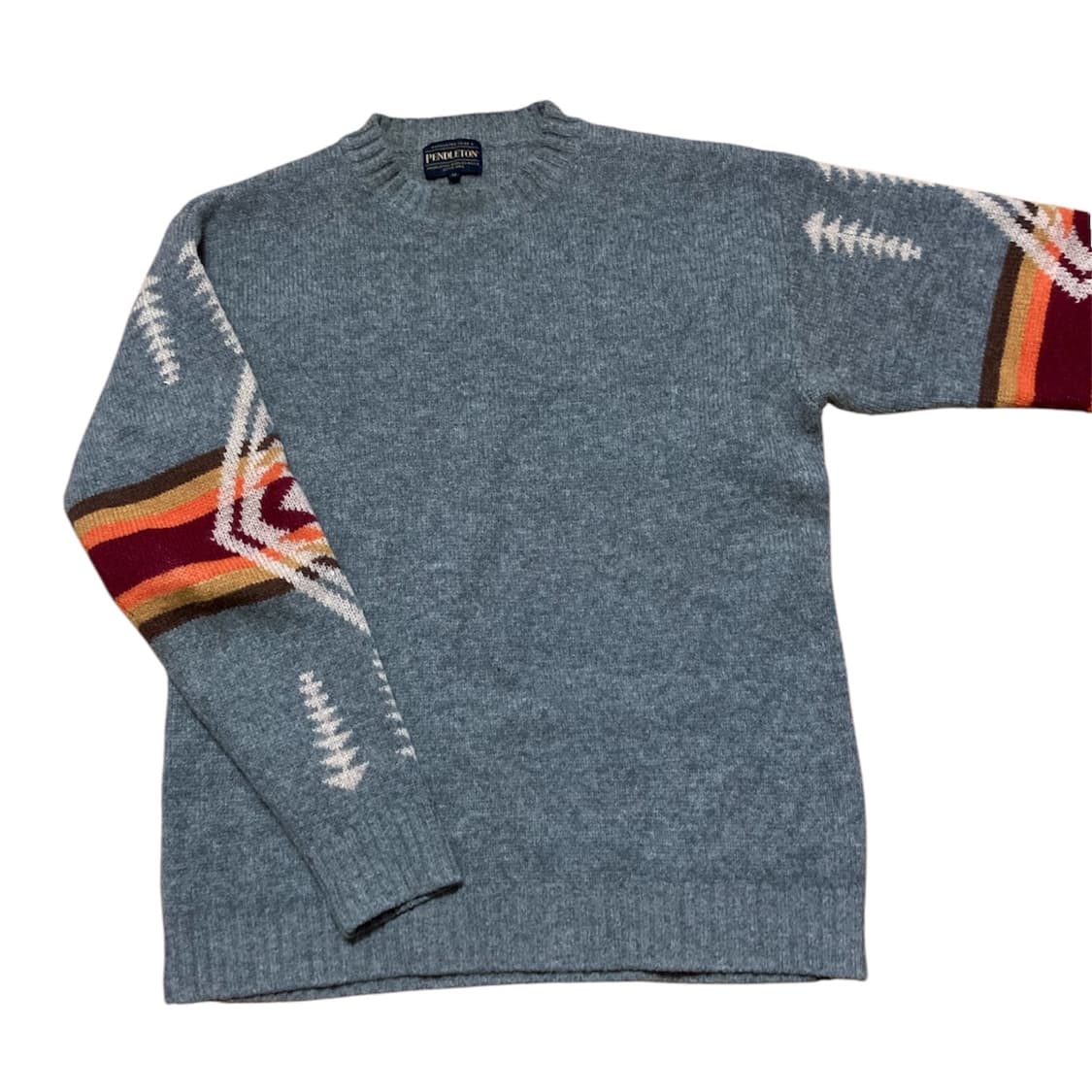 펜들턴 울 니트 스웨터 그레이 M (105) 상품이미지2