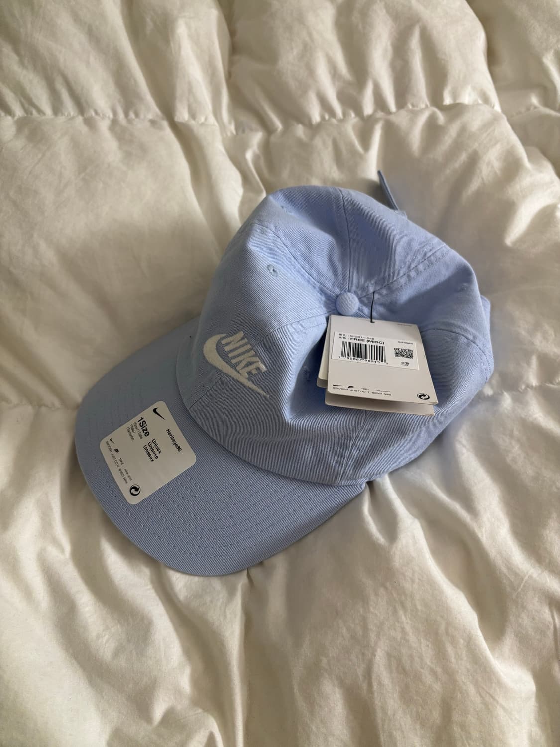 나이키 헤리티지86 볼캡 하늘색 새상품 상품이미지1