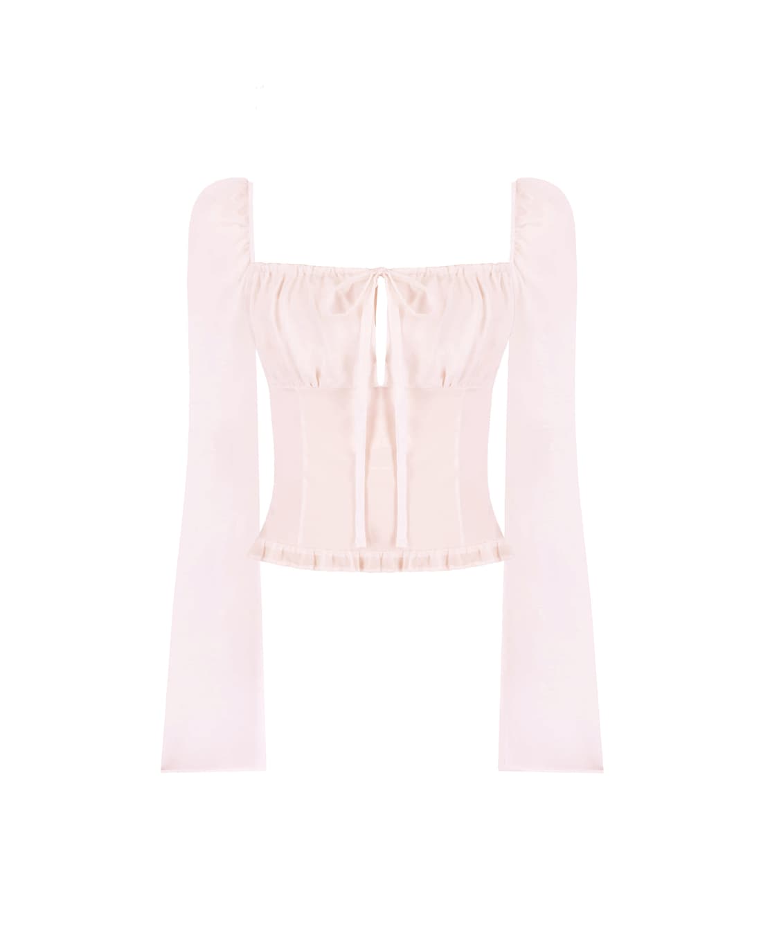 클리시어 코프 워니 블라우스 핑크 상품이미지1