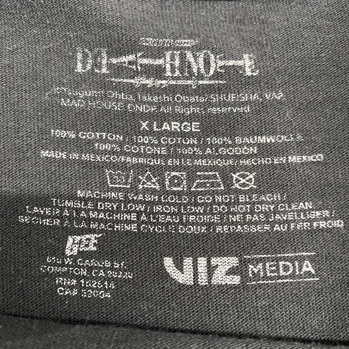 데스노트 오피셜 애니메이션 티셔츠 상품이미지3