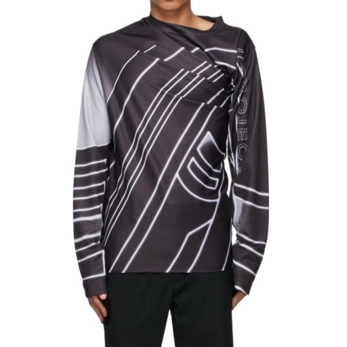 Y/Project draped moto print long sleeve 상품이미지8