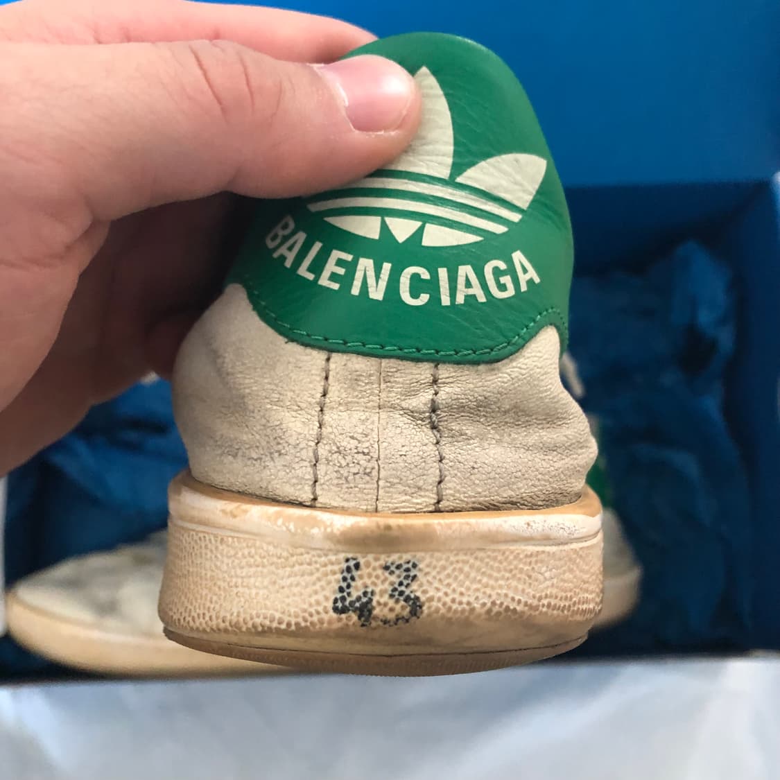 발렌시아가x아디다스 원아웃 43 상품이미지6