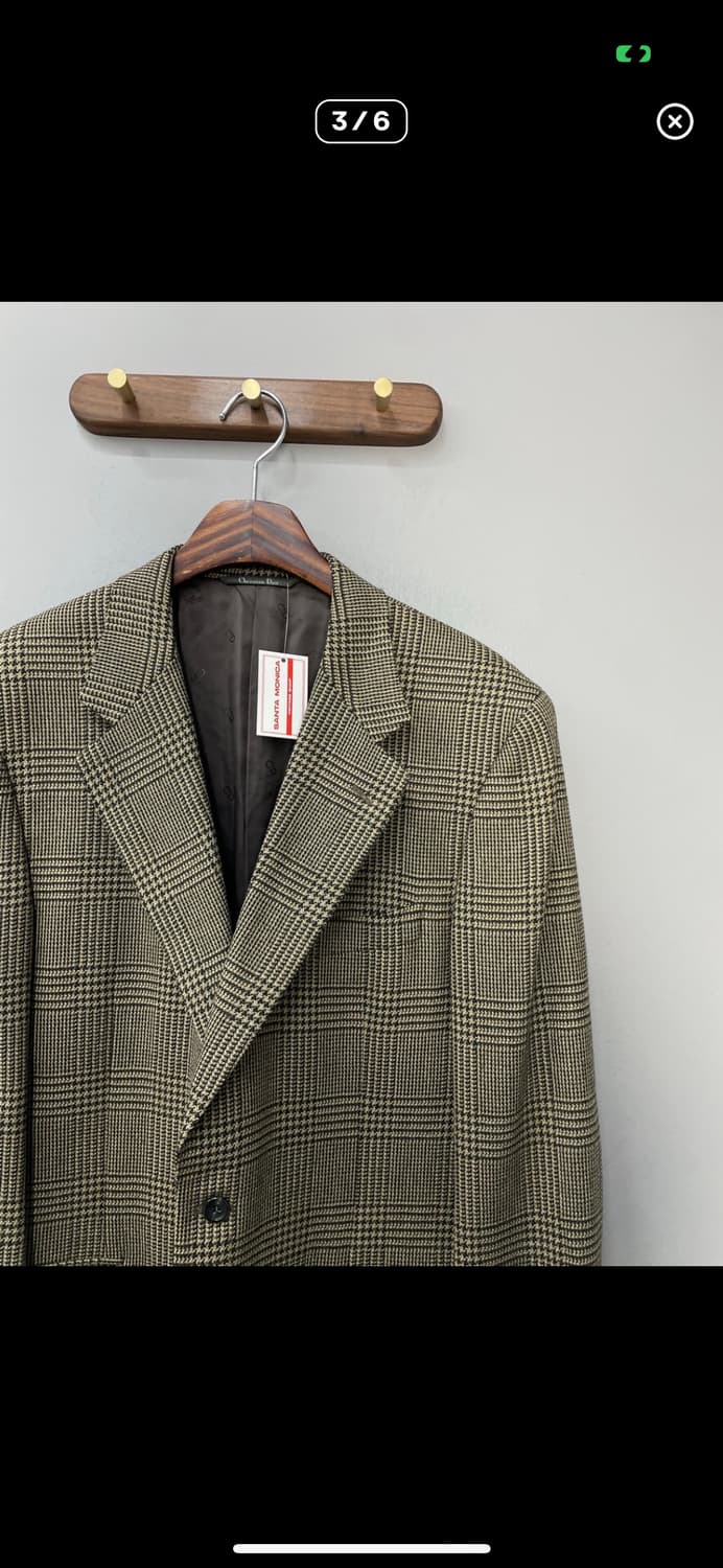 크리스찬 디올 체크 블레이저 자켓 A3421 상품이미지3