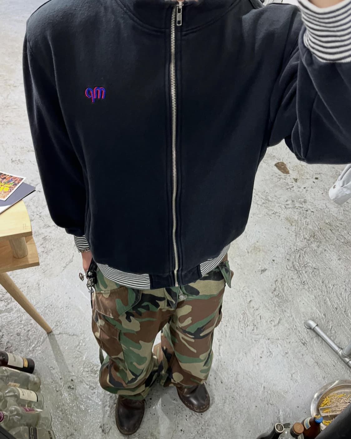 Masterpiece mp logo zip up 상품이미지2
