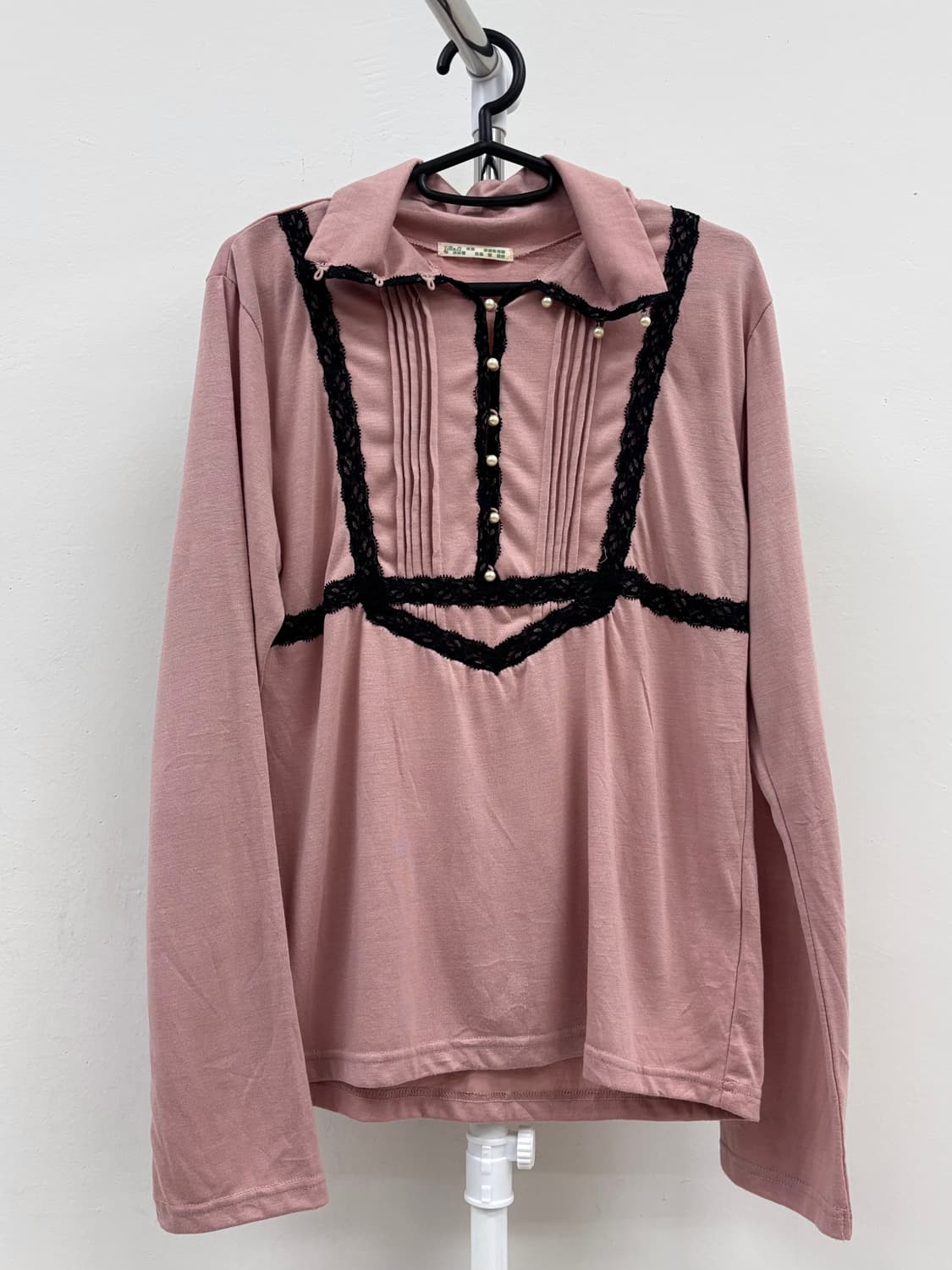 빈티지 핑크 고딕 롱슬리브 상품이미지3