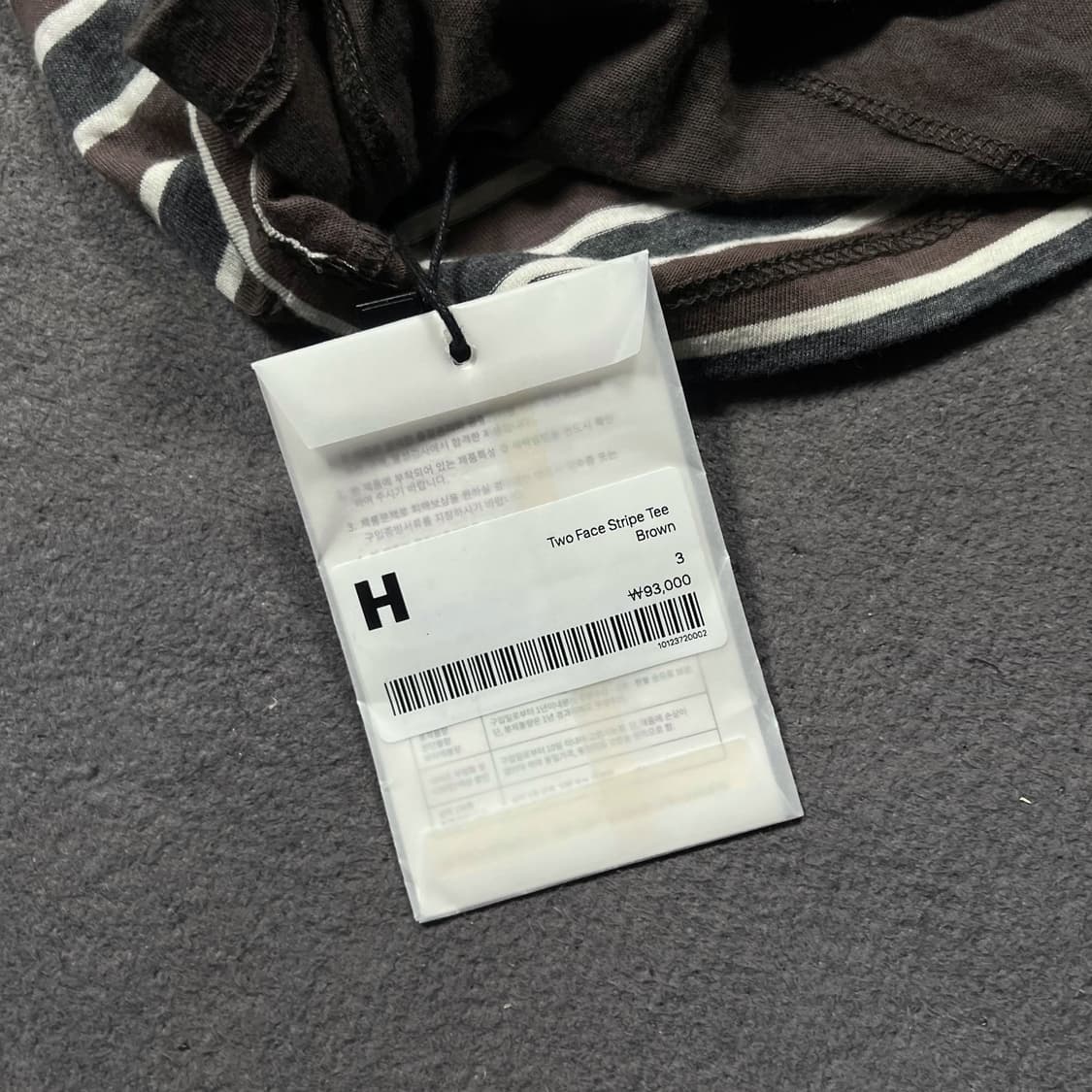 HATCHINGROOM 헤칭룸 투 페이스 리버시블 스트라이프 롱슬리브 상품이미지5