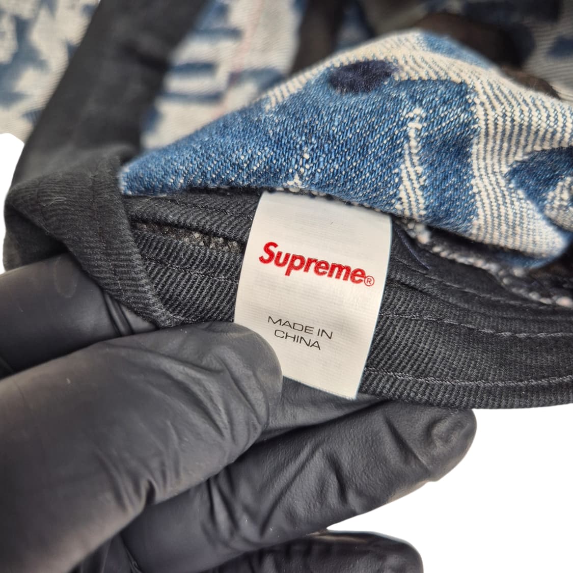 Supreme) 22SS 슈프림 팻 팁 자카드 데님 캡프캡 상품이미지5