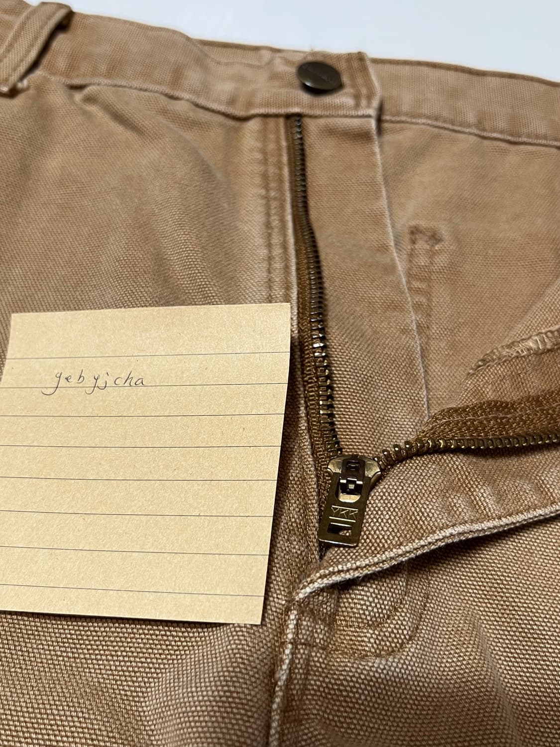 Carhartt OG 칼하트 덕 캔버스 카펜터 워크 팬츠 상품이미지5