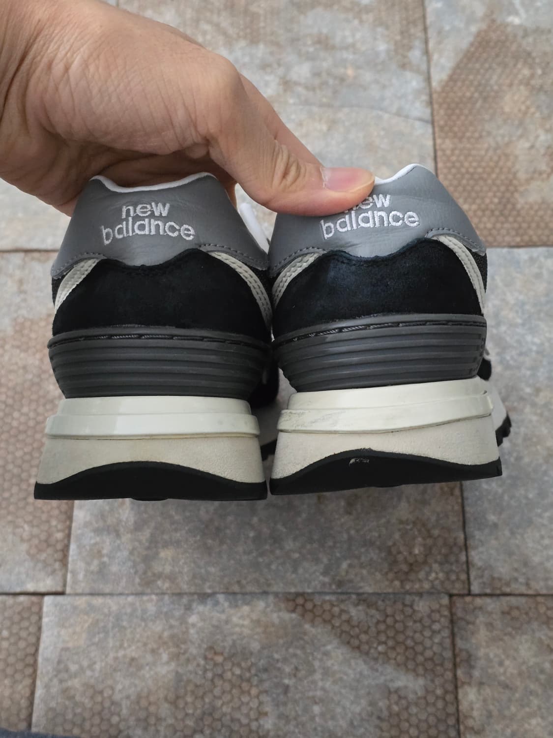 (225)뉴발란스 574 레거시 블랙 상품이미지9