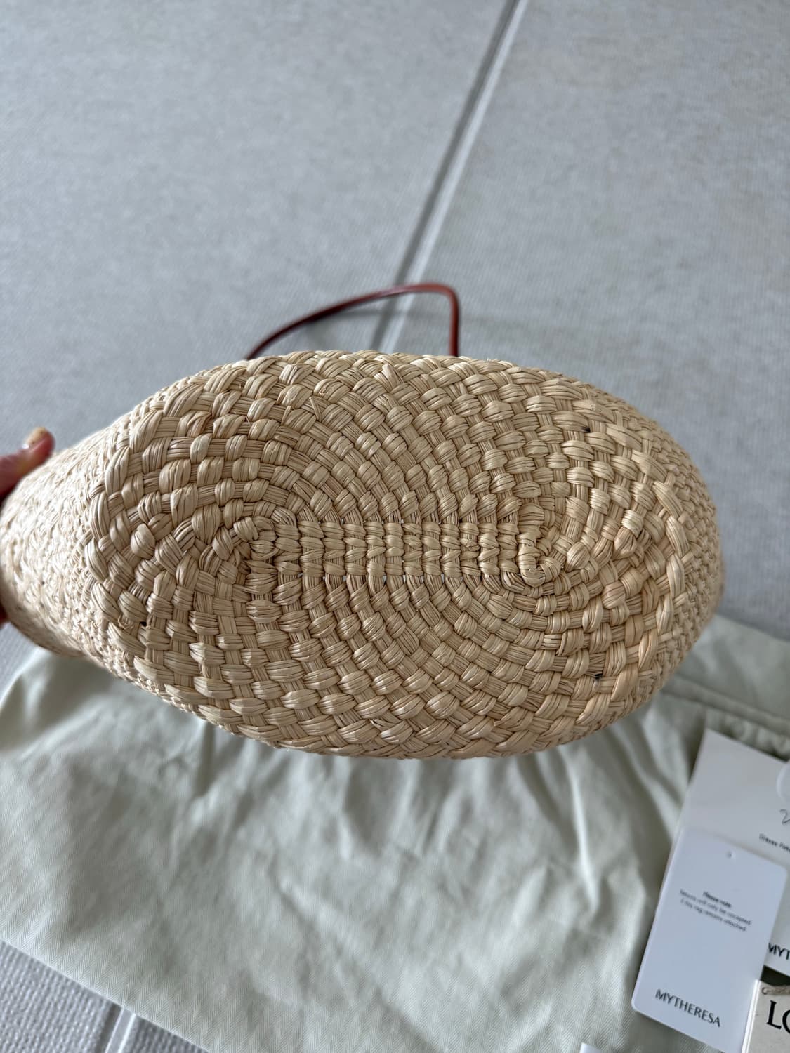 로에베 애너그램 바스켓 라탄백 스몰 상품이미지2