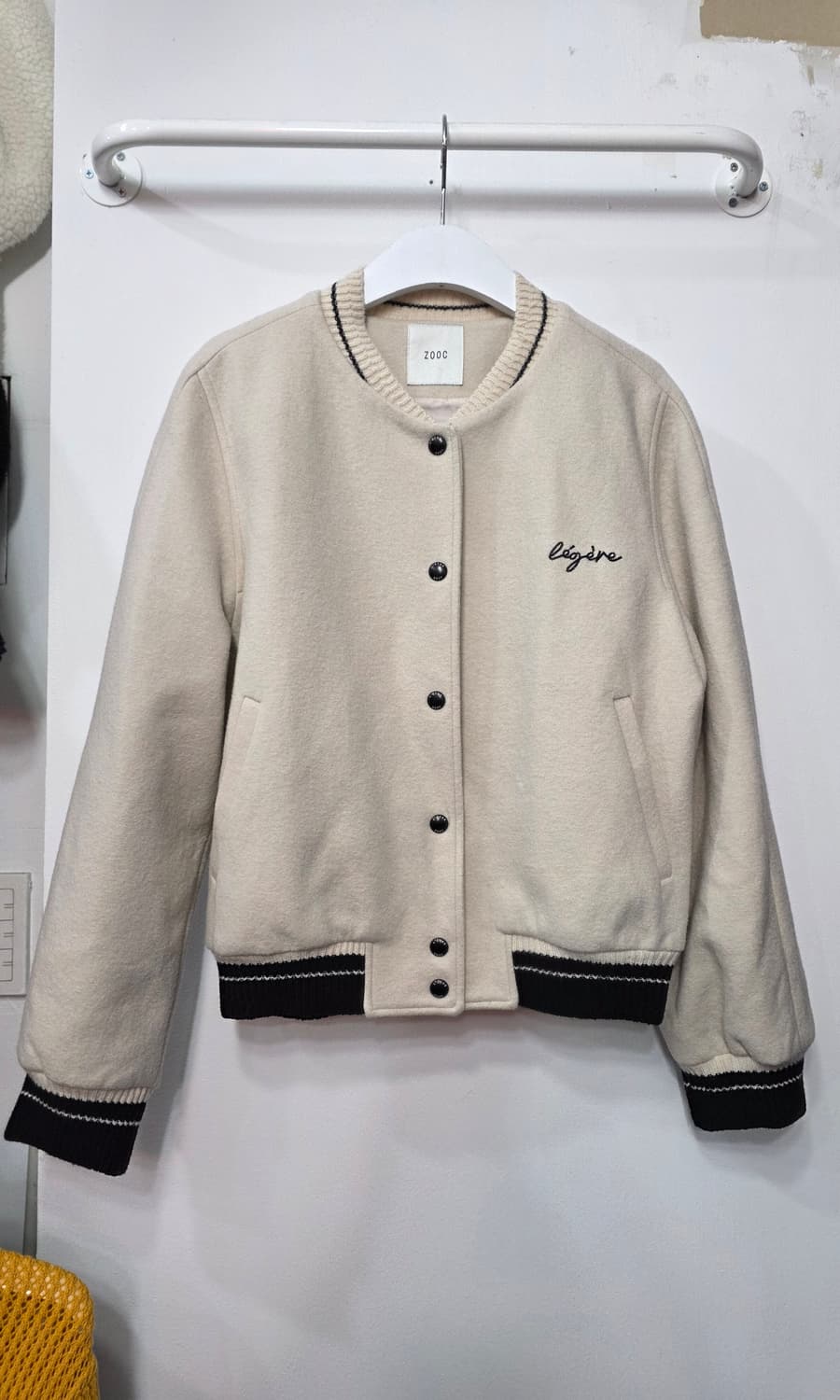 주크 여성 뒤 자수  야구 점퍼 상품이미지1