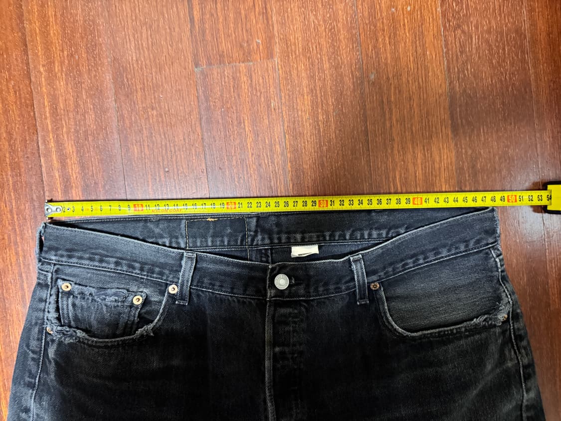 [40] 00년 9월 생산 리바이스 501-0660 블랙진  상품이미지7