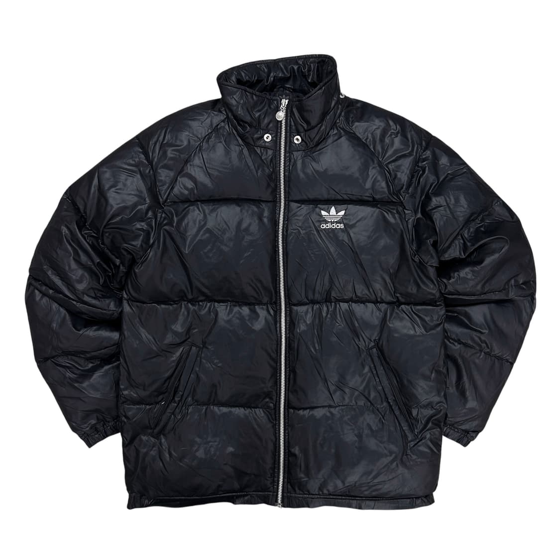 아디다스 블랙 실버 파이어버드 패딩(100) 상품이미지1