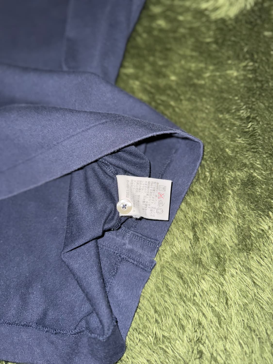 [L] 프레드 페리 샘플 MADE IN JAPAN 폴로 티셔츠 네이비 상품이미지7