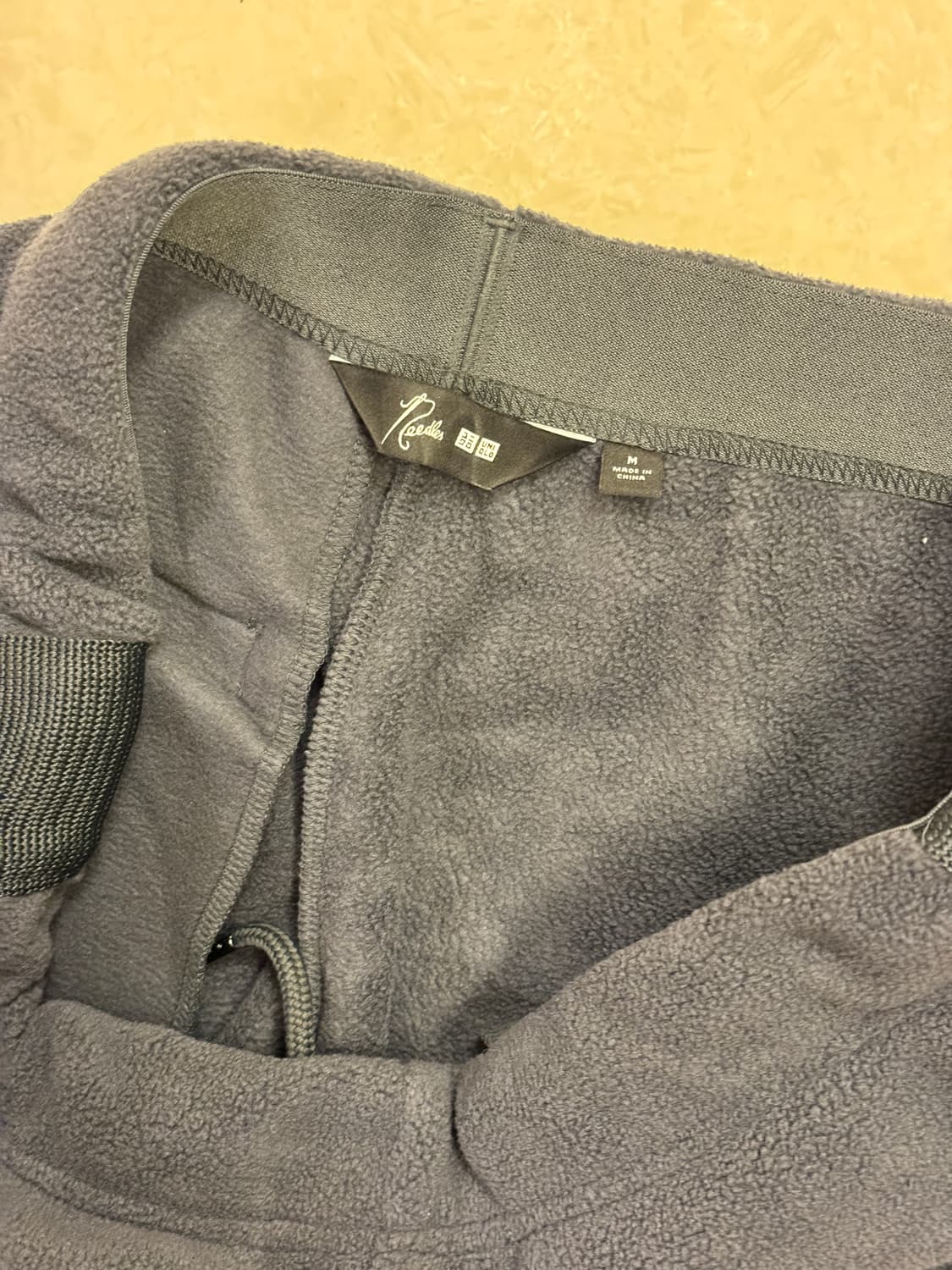 (M) 유니클로 x 니들스 플리스 그레이 팬츠 상품이미지2