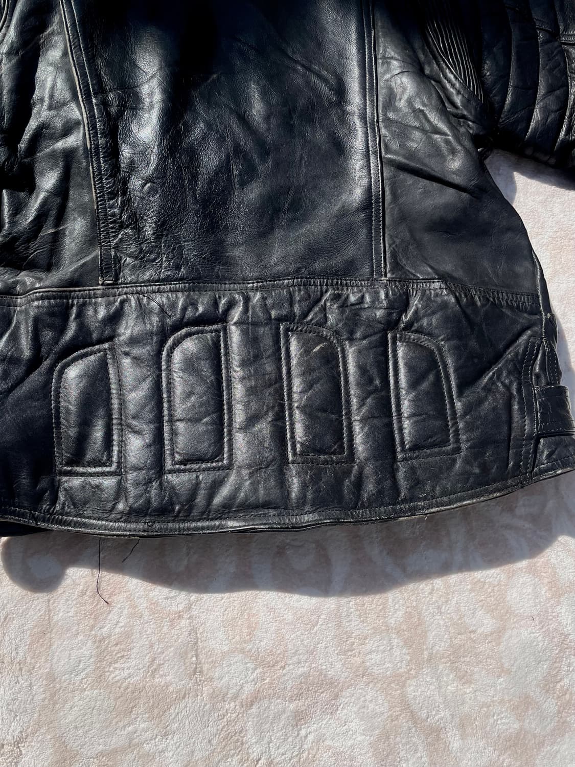 빈티지 리얼레더 유로450 멀티지퍼 라이더자켓 상품이미지6