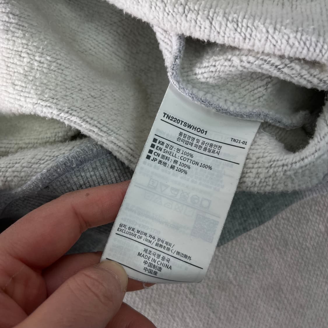 100 디스이즈네버댓 빅로고 후드티 상품이미지6