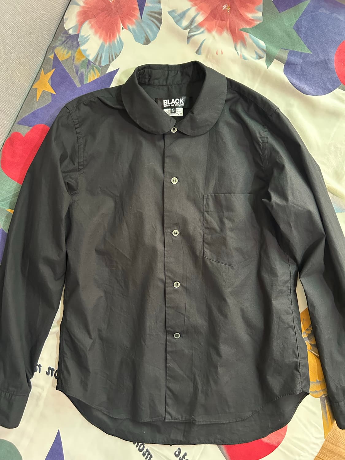 꼼데가르송 블랙 셔츠 S 상품이미지1