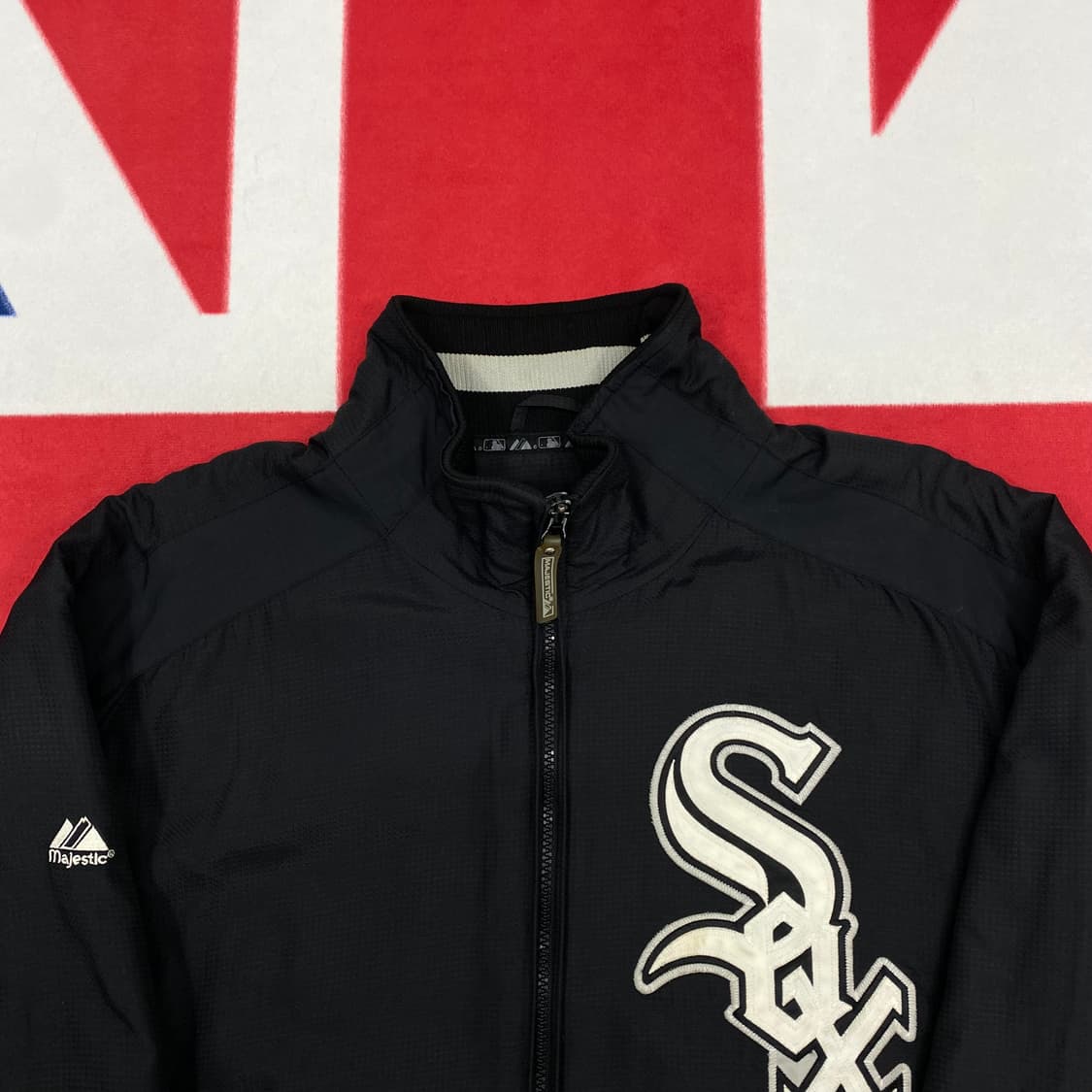 마제스틱 시카고 화이트삭스 덕아웃자켓 M 실측 L  상품이미지3