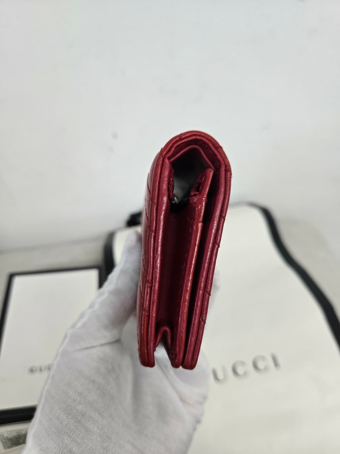 [보증서 정품] 구찌 마몬트 반지갑 상품이미지3