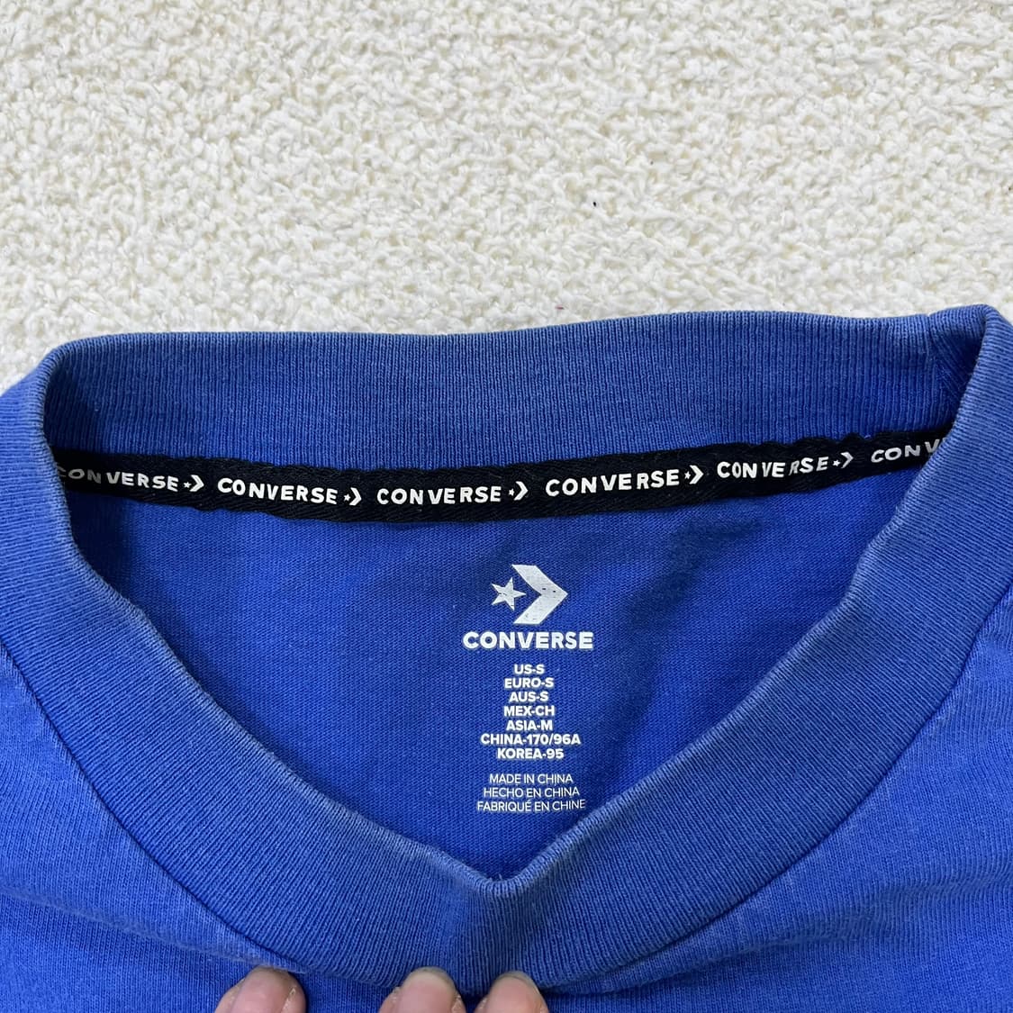 95 컨버스 스몰로고 반팔 티셔츠 0323M 상품이미지2