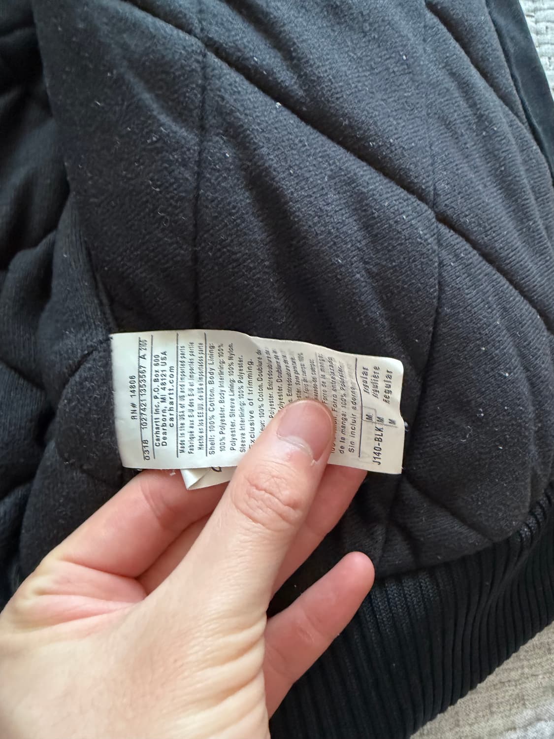 [M] 칼하트 j140 덕 액티브 자켓 상품이미지4