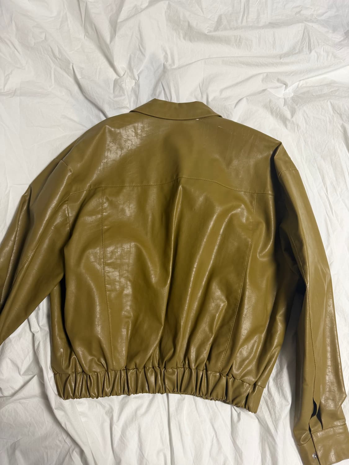 르마드 레더 자켓 상품이미지3