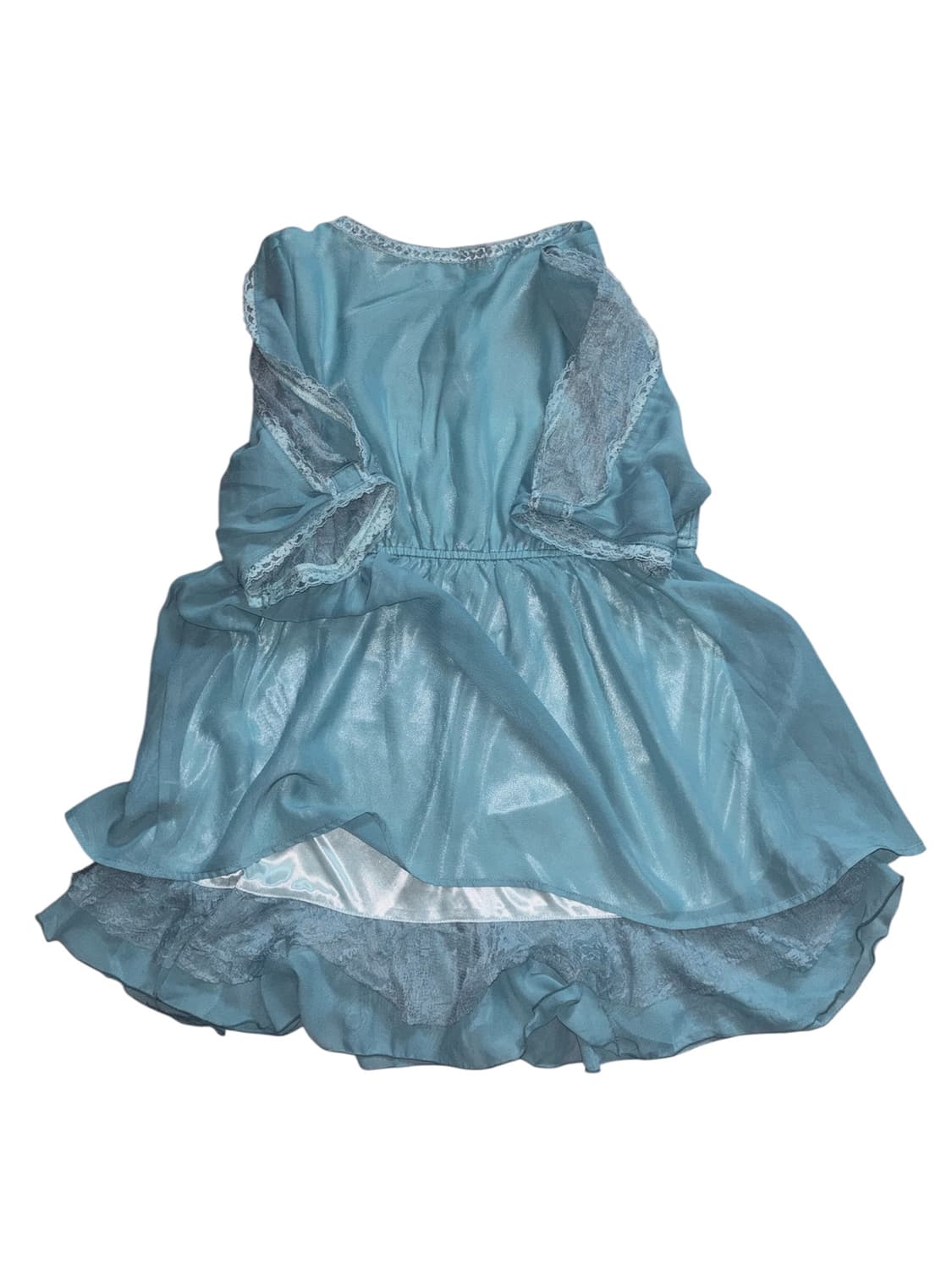 Axes femme mint green lace satin blouse 상품이미지5