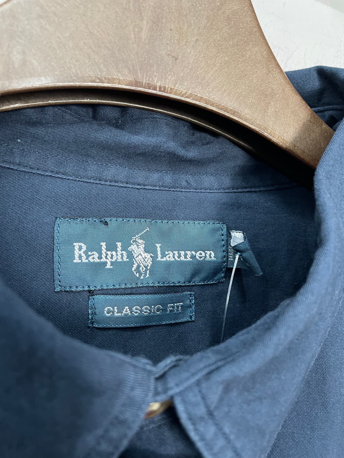 폴로 랄프로렌 오버사이즈 네이비 셔츠 H1043 상품이미지5