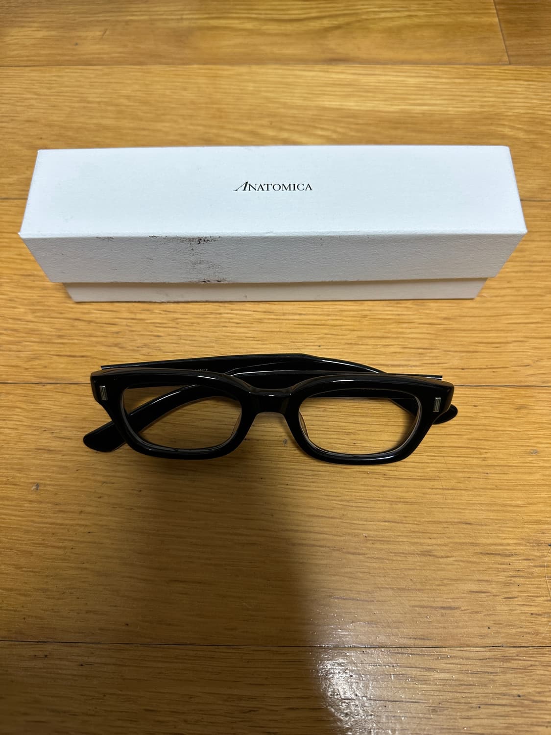 아나토미카 옐로우플러스 MC GLASSES 안경 블랙 상품이미지1