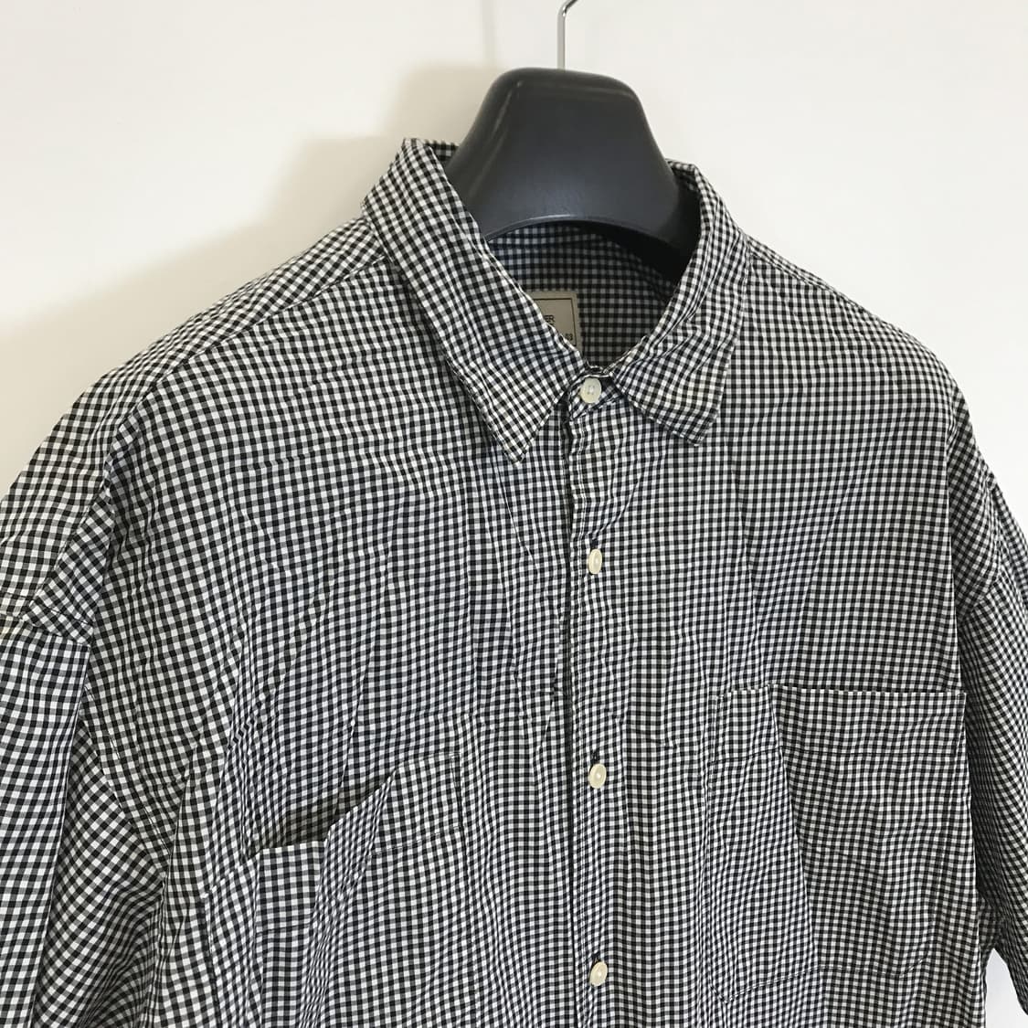 어나더오피스 writer shirt 깅엄체크 [03사이즈] 상품이미지2