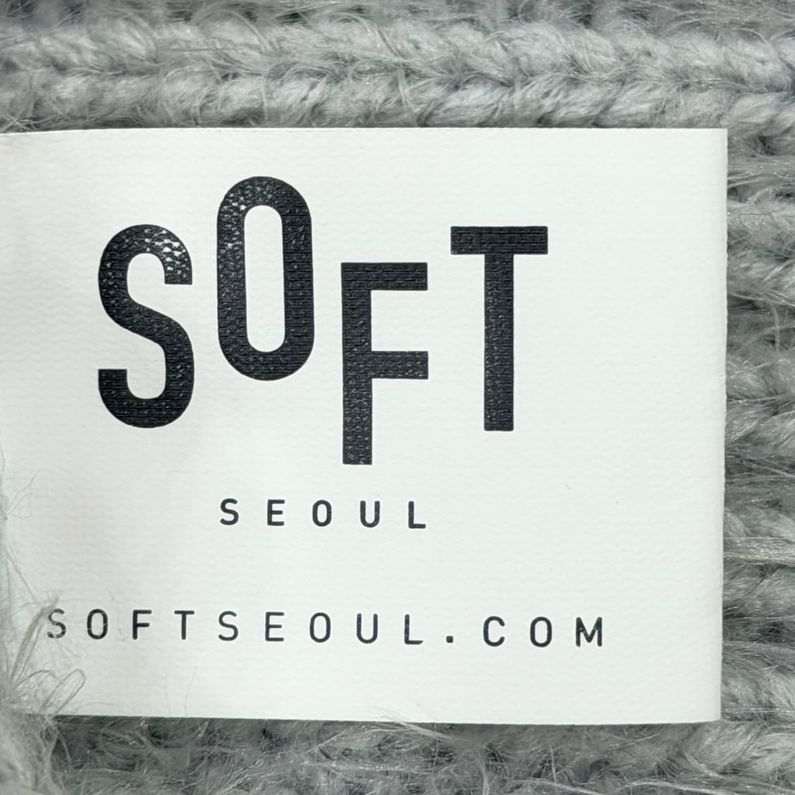 소프트서울 백 스트링 니트 탑 라이트 그레이 상품이미지5