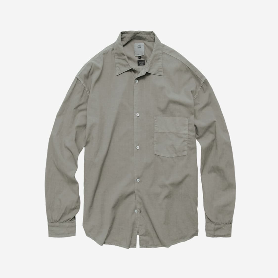 (4)폴리테루 루즈드 텐큐 셔츠 라이트 제이드 상품이미지1