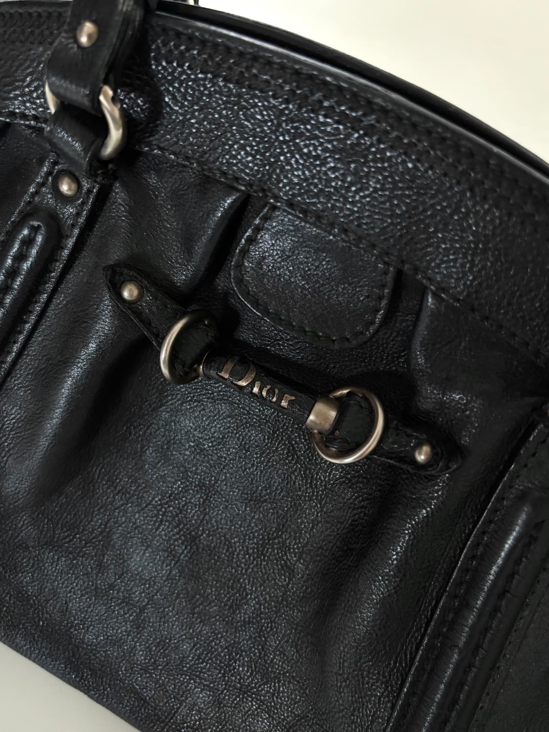 Dior 디올 00’s 레더 토트백 상품이미지4