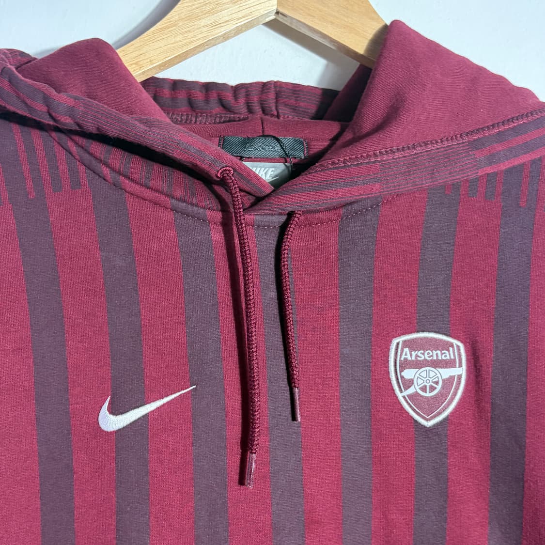 나이키 아스널 버건디 후드티 (무료배송) 상품이미지3