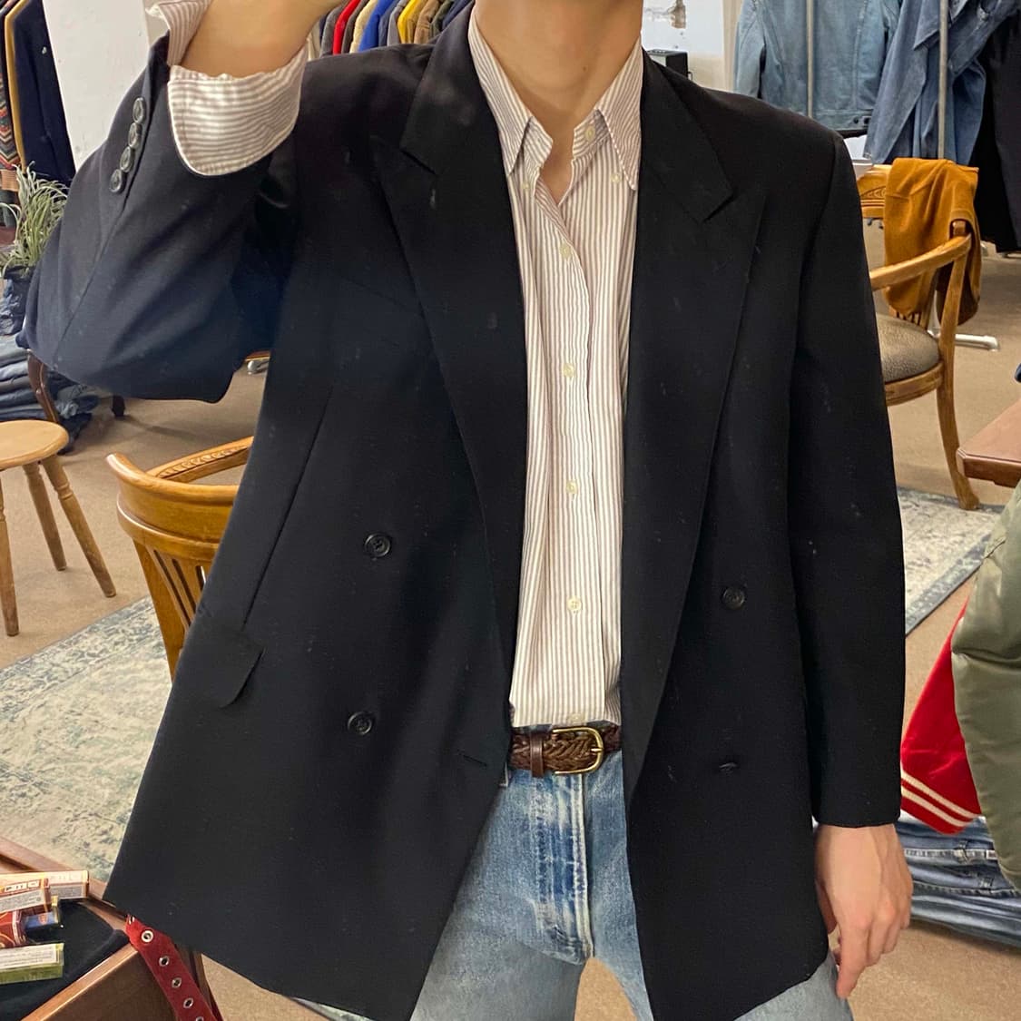 버버리 더블 브레스트 자켓 상품이미지2