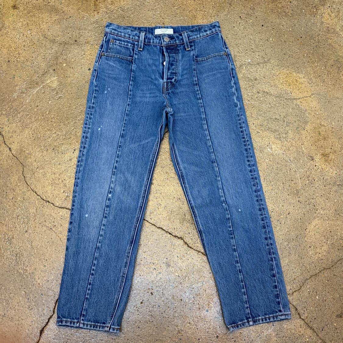 USA 빈티지 리바이스 절개 여성 청바지 상품이미지1