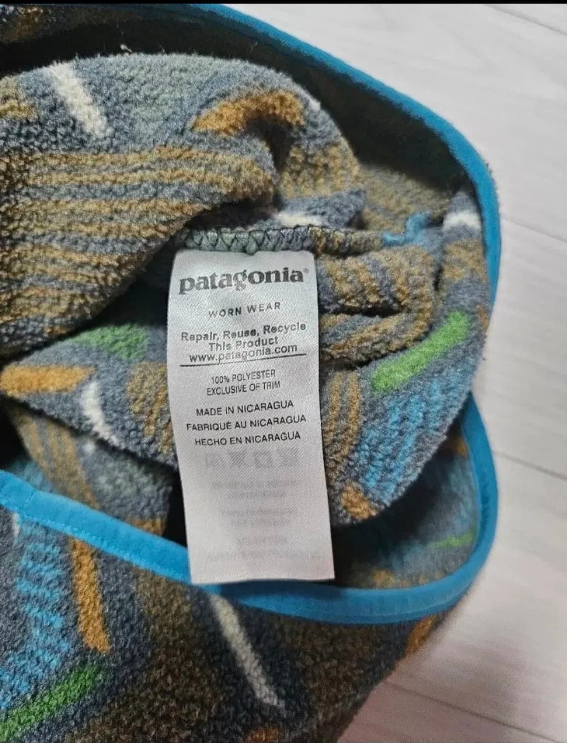 파타고니아 신칠라 스냅티 아즈텍 급처! 상품이미지4