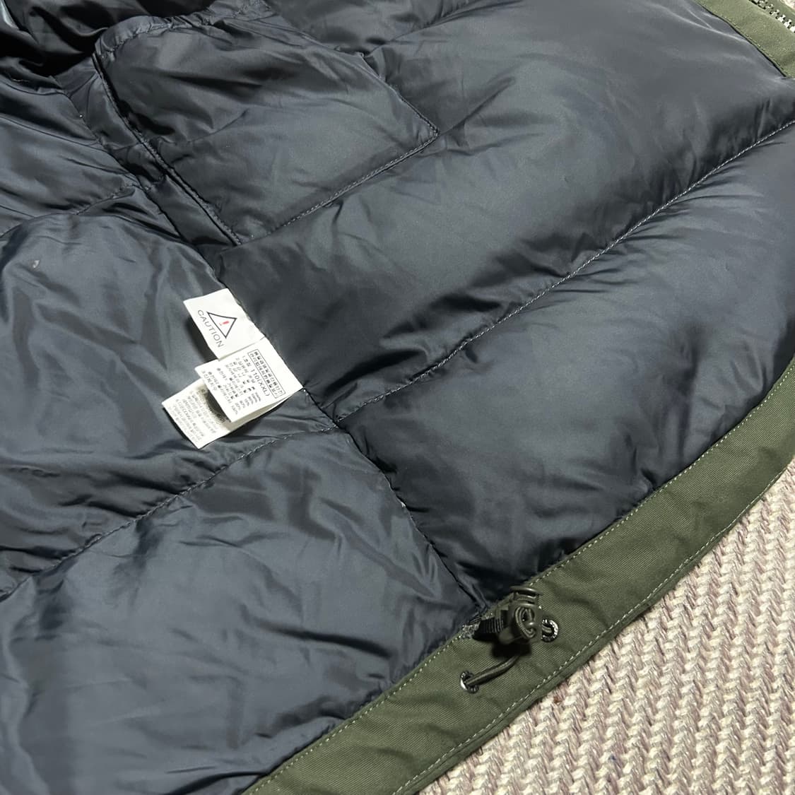 [XXL] Northface 노스페이스 카키 구스다운 패딩 점퍼 파카 상품이미지6