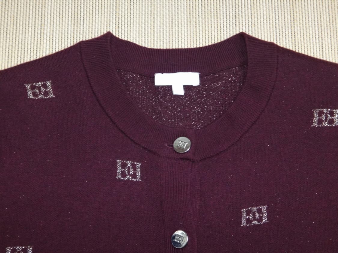 (95/M) 에스까다 ESCADA 여성 울혼방 가디건 상품이미지6