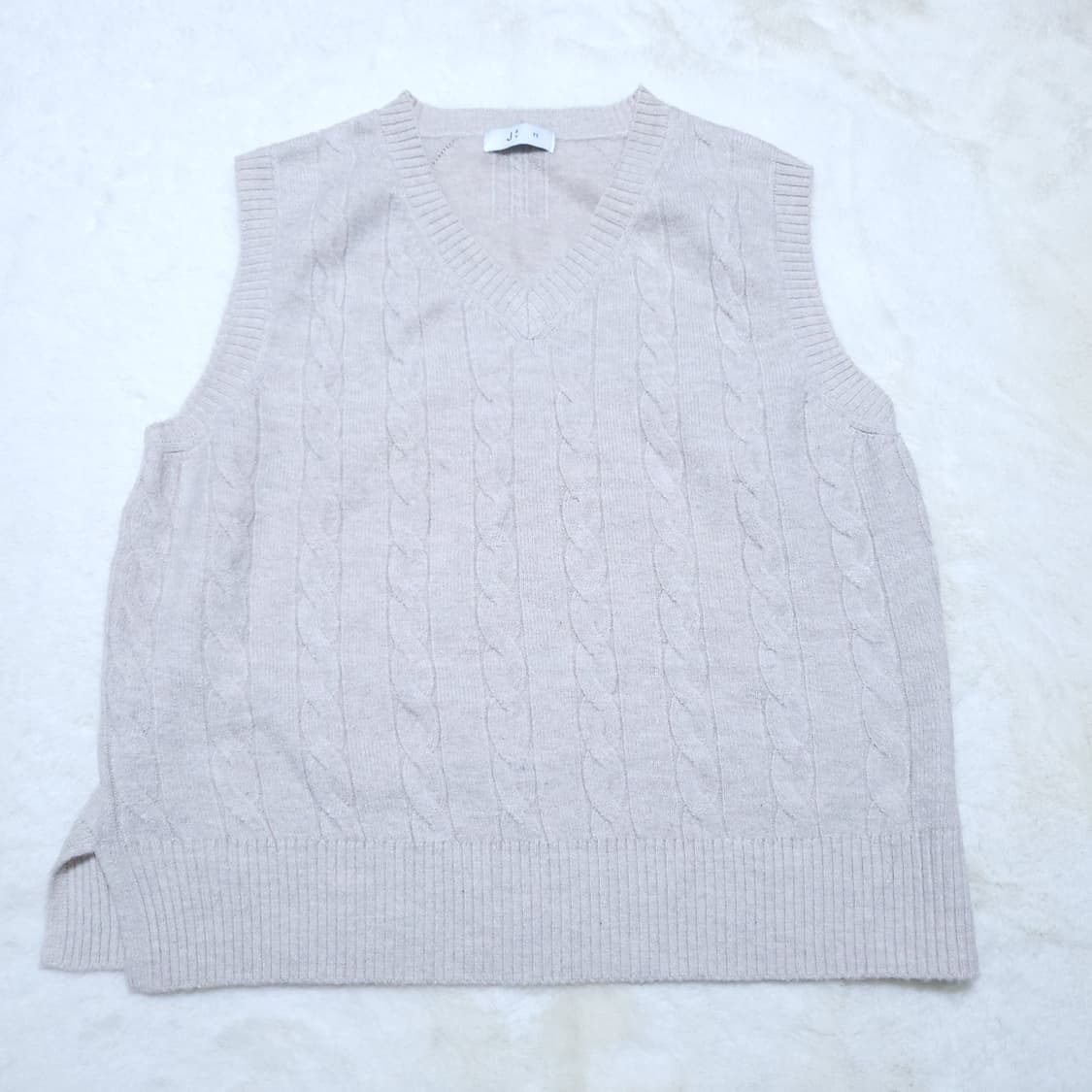 제이바이 여성 니트조끼 77 0302 뽀샤샤 상품이미지1