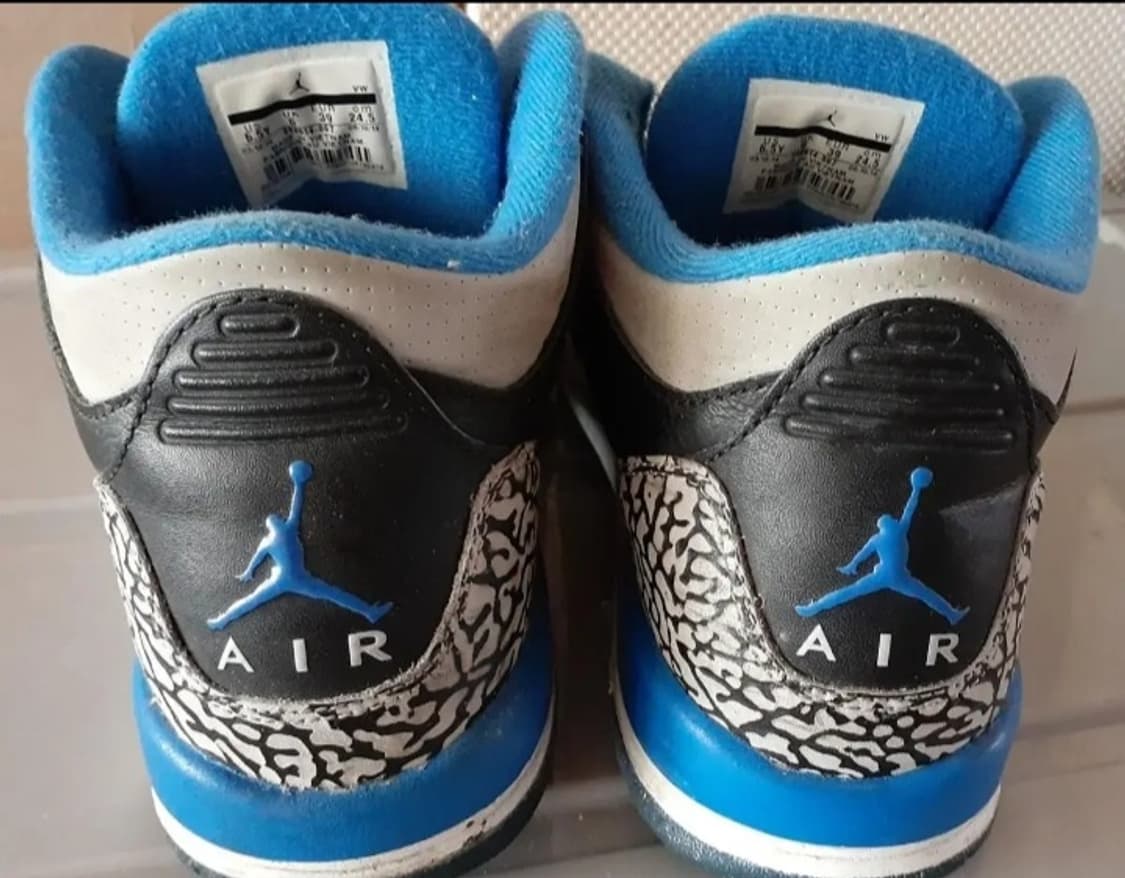 나이키 에어조던3 레트로 스포츠블루  상품이미지2