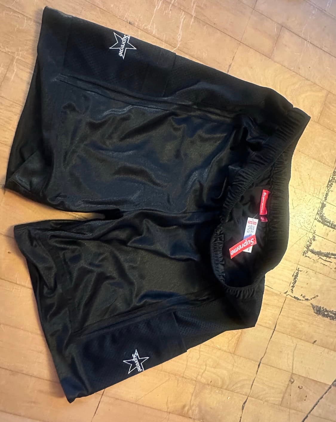 슈프림 사이드 포켓 베스킷볼 쇼츠 블랙 Lsize - 25SS 새상품급처 상품이미지1